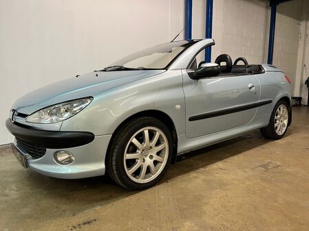 PEUGEOT 206 2.0 SE Coupe Cabriolet. 1 Owner From New. ULEZ COMPLIANT.