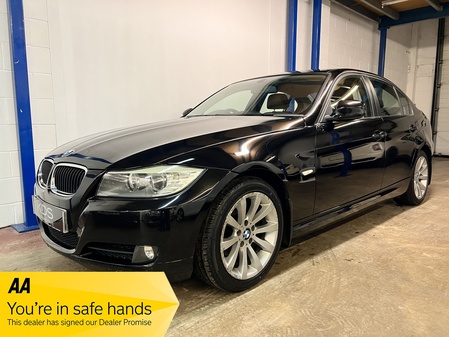 BMW 3 SERIES 318D SE BUSINESS EDITION. Sat Nav and Black Leather Seats.